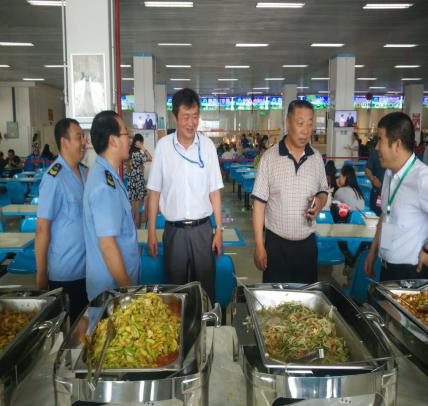 回民区食药监局攸攸板食药所多措联动保障中国大学生五人制足球联赛暨啦啦队决赛食品安全