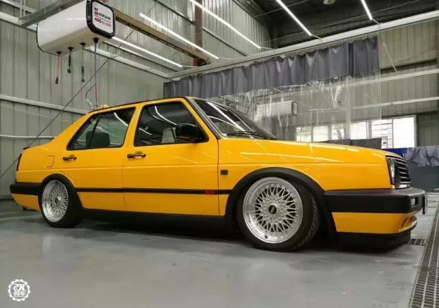 捷达老款改装案例爆改图片,老款捷达改装mk2图片