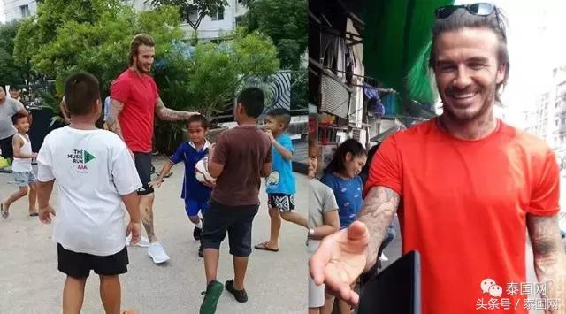 贝克汉姆穿着黄西服来中国,贝克汉姆访香港