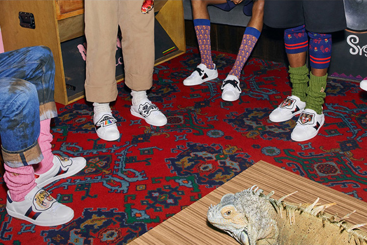 gucci复古low小白鞋 (新款gucci小白鞋)