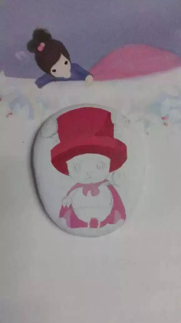 简单可爱石头画,教你一个画石头实用的小技巧