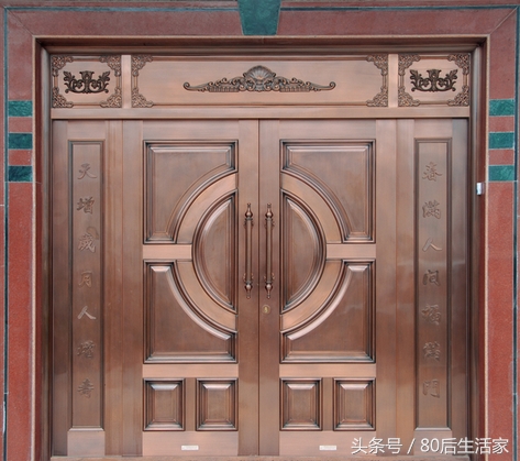 铝铸门与铜门的区别,世博铜门和图顿铜门