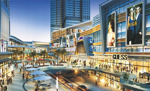 宝能城一二三期位置,宝能城什么时候完工