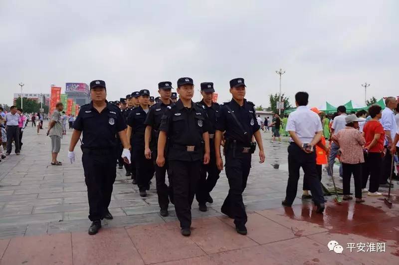 不惧风雨酷暑坚守——淮阳县公安局圆满完成荷花节启动仪式安全保卫工作