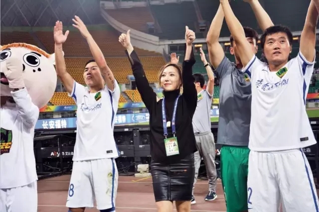 文筱婷重回中超,赛后文筱婷向球迷承诺留在中超