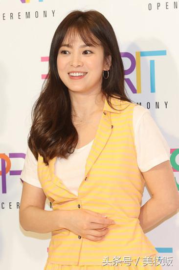 韩国明星宋慧乔结婚了吗,宋慧乔瓷白焕肤