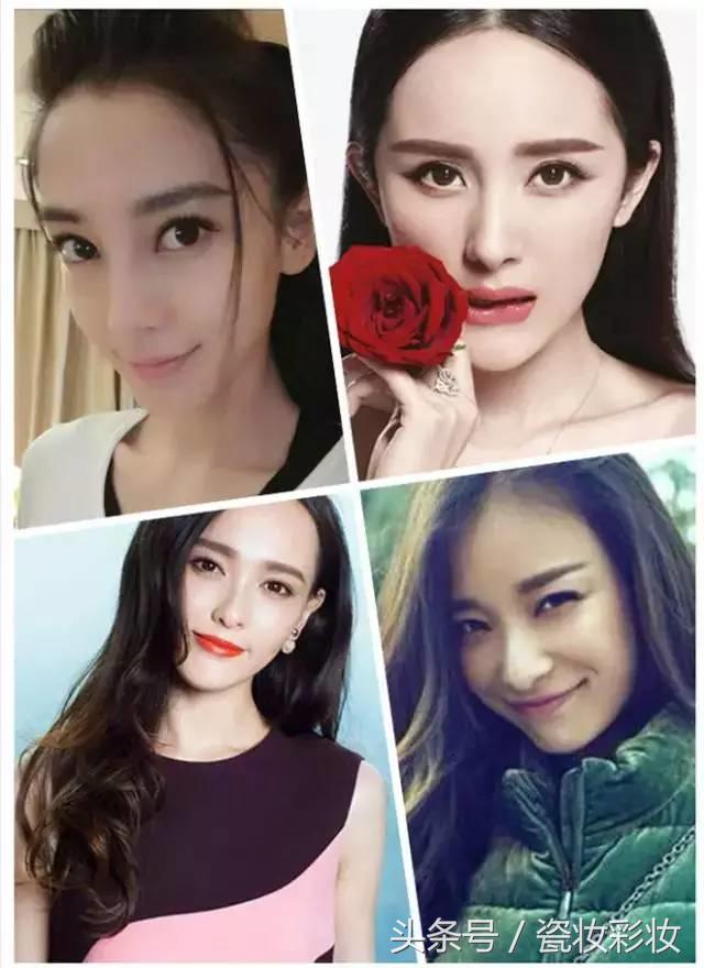 眉毛画粗一点显脸小,眉毛画细点是不是显得眼睛大