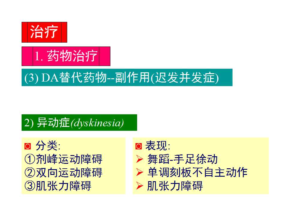 多图详解帕金森及运动障碍性疾病|关于帕金森最全的一个课件