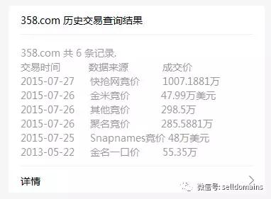 刚刚！奔驰西瓜又出米了，域名358.com以不到500万价格易主！