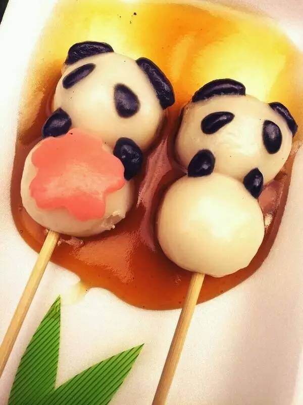 日本三色小团子,日本的可爱奶团子