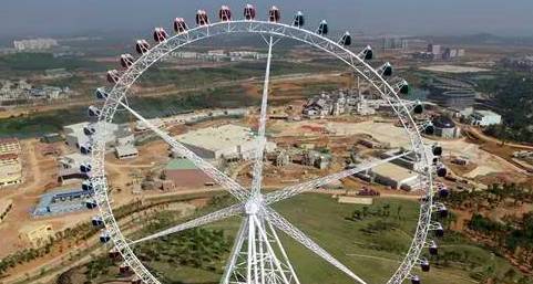 南宁适合晚上去的摩天轮,广西海边摩天轮