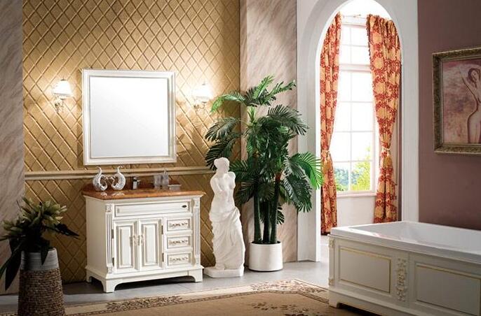 pvc浴室柜和橡木柜哪个好,橡木浴室柜和多层实木柜哪个好