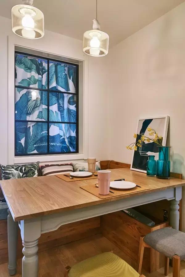 天津姑娘13W逆袭80㎡老房，有颜值又实用，客厅没窗户也能晒太阳！（内附装修干货）