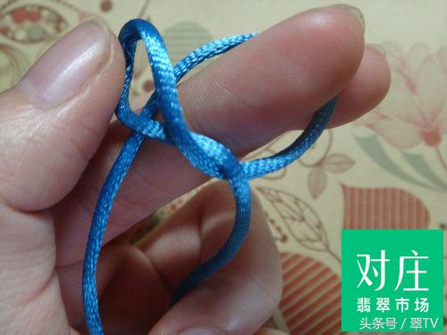 翡翠绑绳教程全部,单线绑翡翠方法