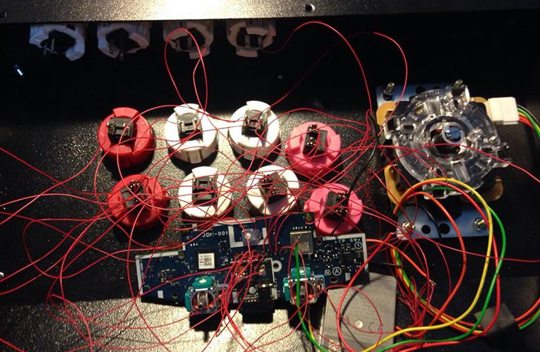 ps4手柄改装摇杆论坛,飞线魔改无线摇杆