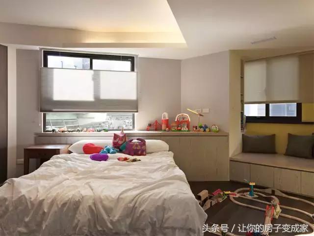 床头靠窗怎么解决,房子隔房间不靠窗怎么设计