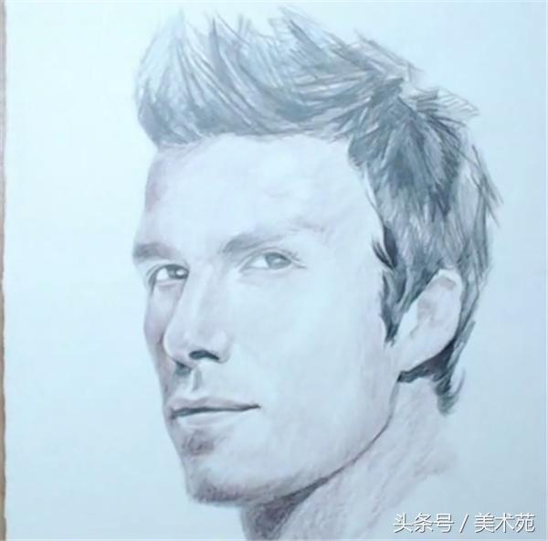 怎么画贝克汉姆,彩铅画教程简单初学者向日葵