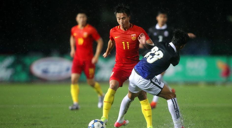 中国菲律宾足球12强赛,u23中国vs柬埔寨足球