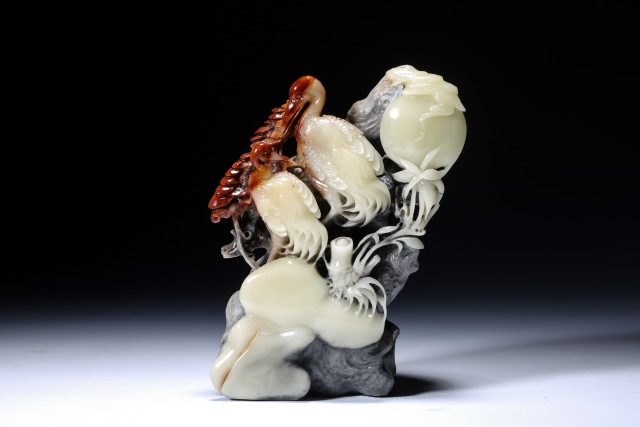 寿山石有裂打胶正常么,鉴别寿山石是否有裂