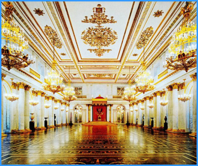 艺术典藏：俄罗斯冬宫漫游指南之“厅廊篇”|张小玉