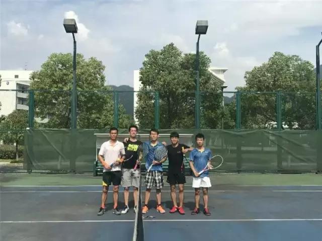 加油！温大公体网球队
