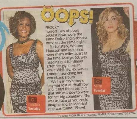 老牌Diva的抓马:Madonna信件曝光,称WhitneyHouston“平庸到可怕”