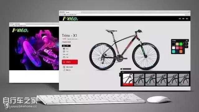 千里达上海自行车展,千里达老款公路赛