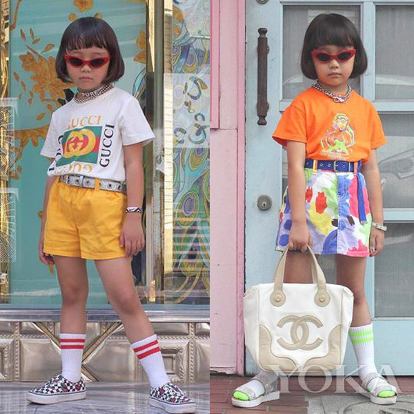 令老阿姨汗颜6岁日本小萝莉把choker玩得这么溜！