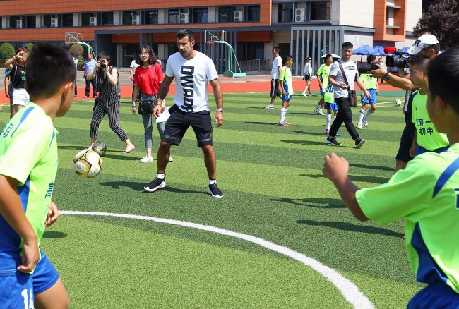 菲戈来西安比赛,世界足球先生来武汉