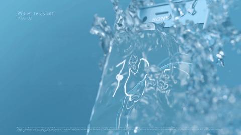 索尼手机防水功能有用吗,索尼手机防水广告