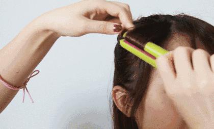 夏天时尚减龄发型编发教程,夏季发型编发教程简单