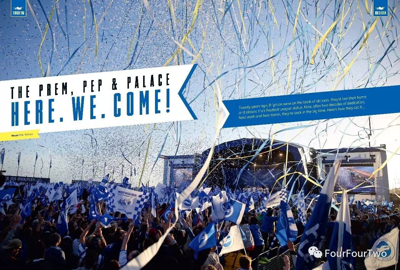 从陷入破产到卷土重来,布莱顿从英超降级