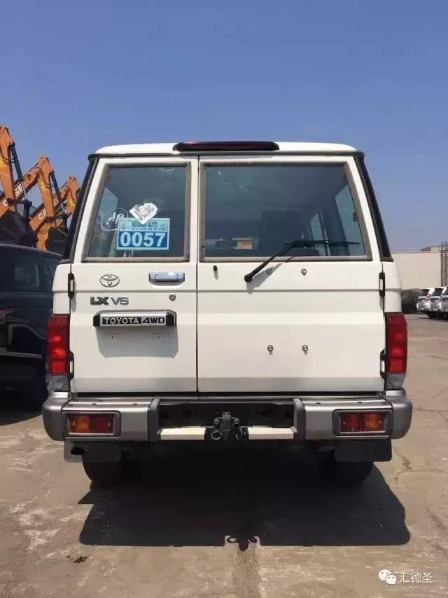 丰田lc76涉水猴绞盘,涉水喉绞盘