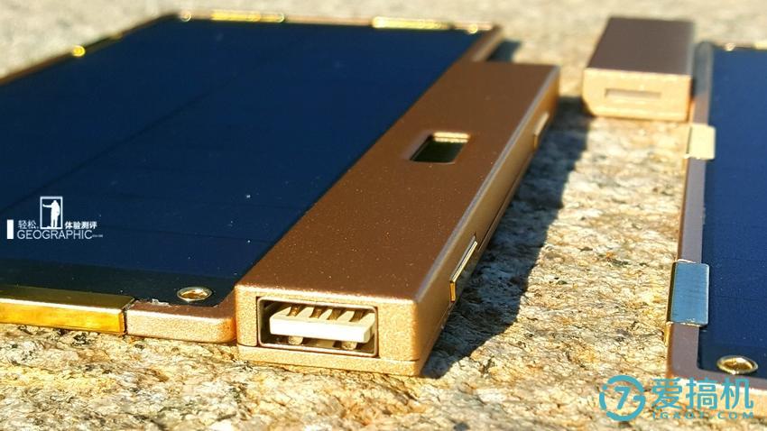 便携式太阳能板usb测试,测评太阳能电池板