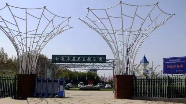 白鹿原葡萄主题公园,西安附近葡萄主题公园