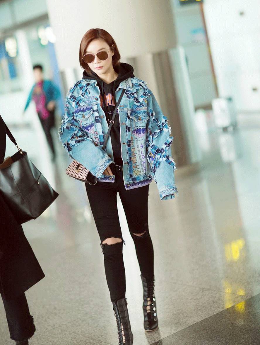 有没有版型好看的牛仔外套,早春必备款牛仔外套