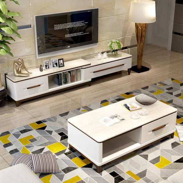 电视柜茶几组合最新款搭配,最流行的电视柜茶几组合