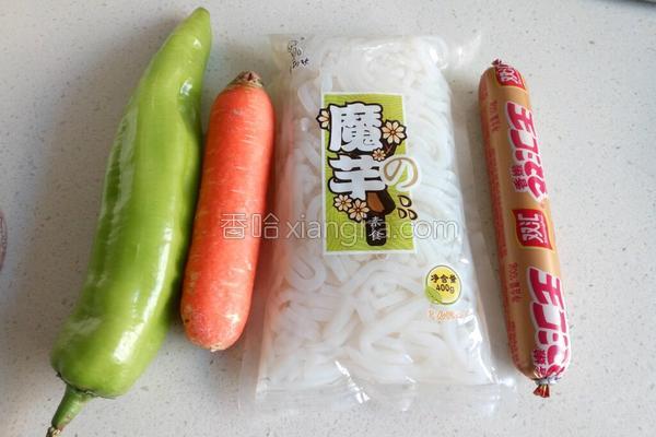 魔芋清炒,清炒魔芋丝家常做法