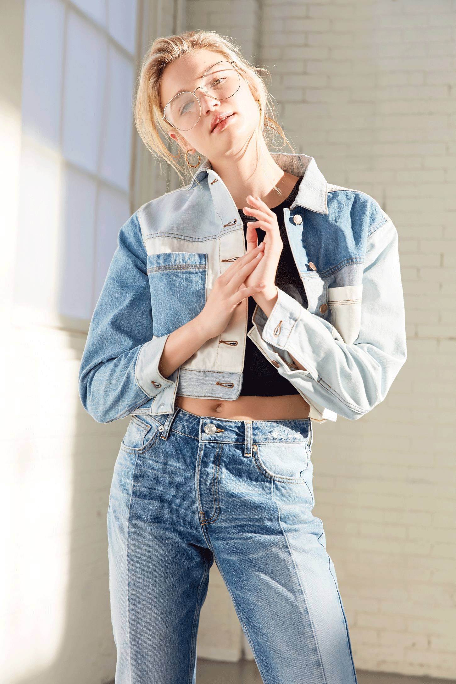 有没有版型好看的牛仔外套,早春必备款牛仔外套