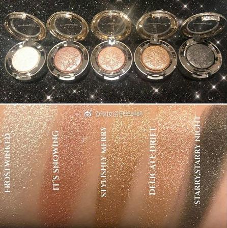 mac2017年圣诞限定高光,mac单色眼影卖得最火爆的一款