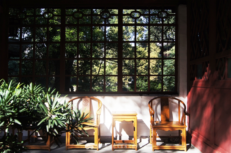 罨画池为什么是红楼梦拍摄地,罨画池红楼梦照片