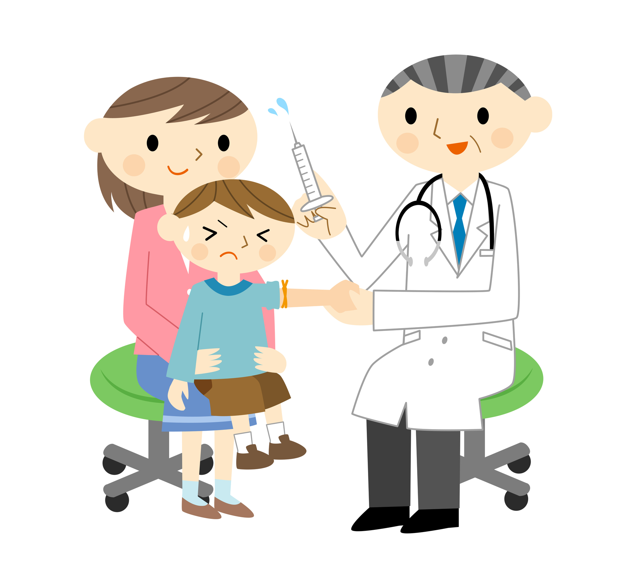 宝妈看到刚出生宝宝反应,宝宝出生后第一针卡介苗