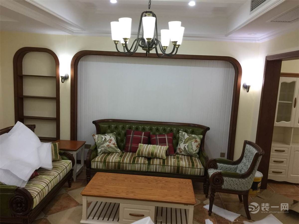 重庆梧桐郡300平美式混搭风格，装修实景效果图展示，造价38万，你来看看怎么样