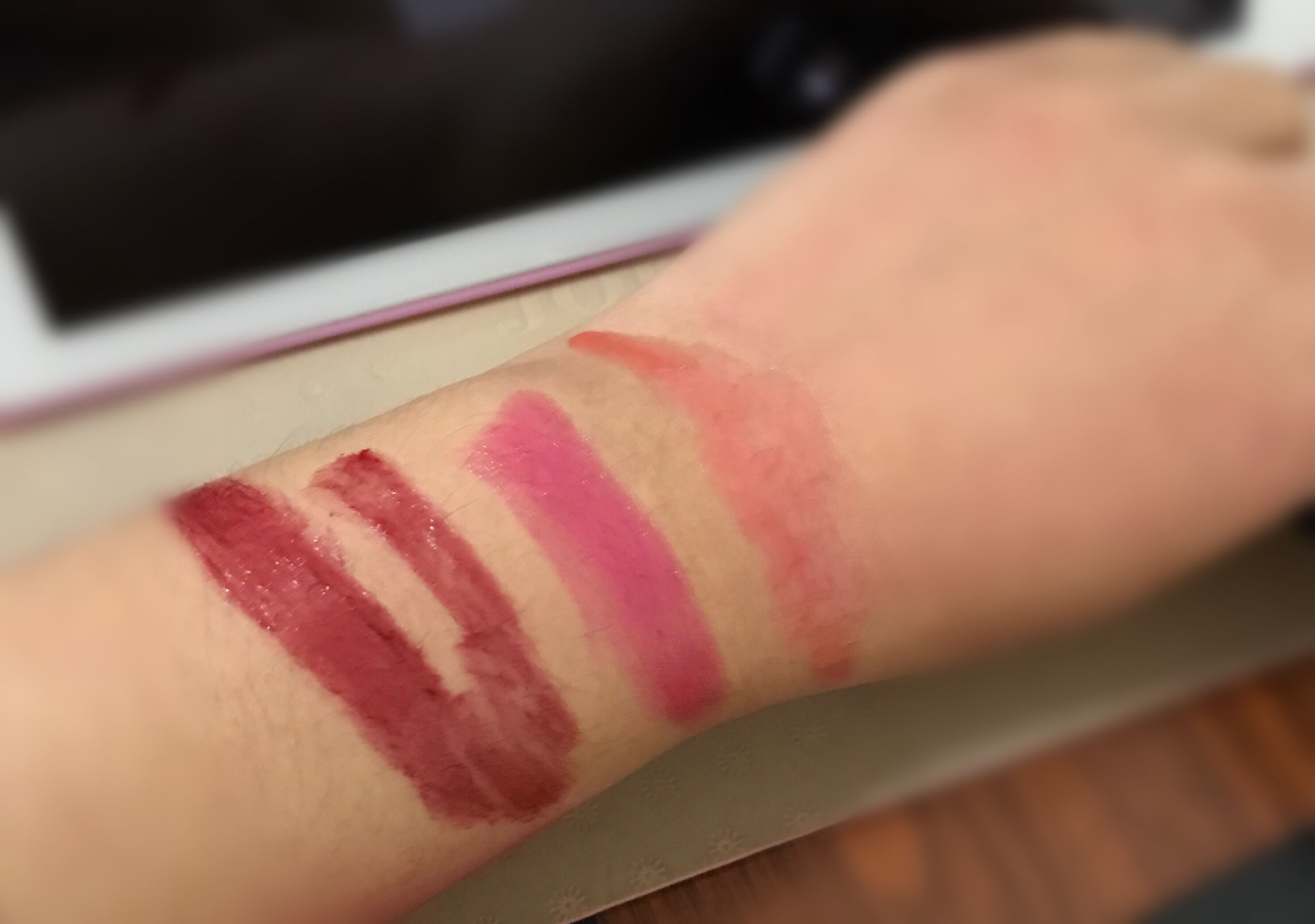 兰蔻和香奈儿口红色号推荐,tf27口红试色三姐妹