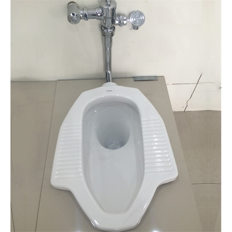 家里蹲便器手按水箱冲，老婆嫌它麻烦找人换成了这种，踩一脚完事