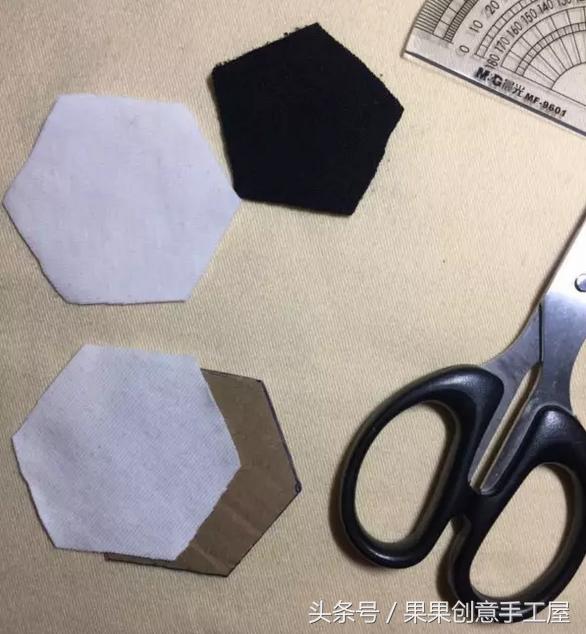 不织布手工足球制作教程,废物利用制作足球衣服