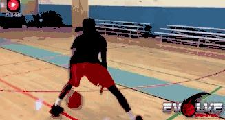 胯下背后虚晃转身运球过人,三威胁虚晃胯下过人