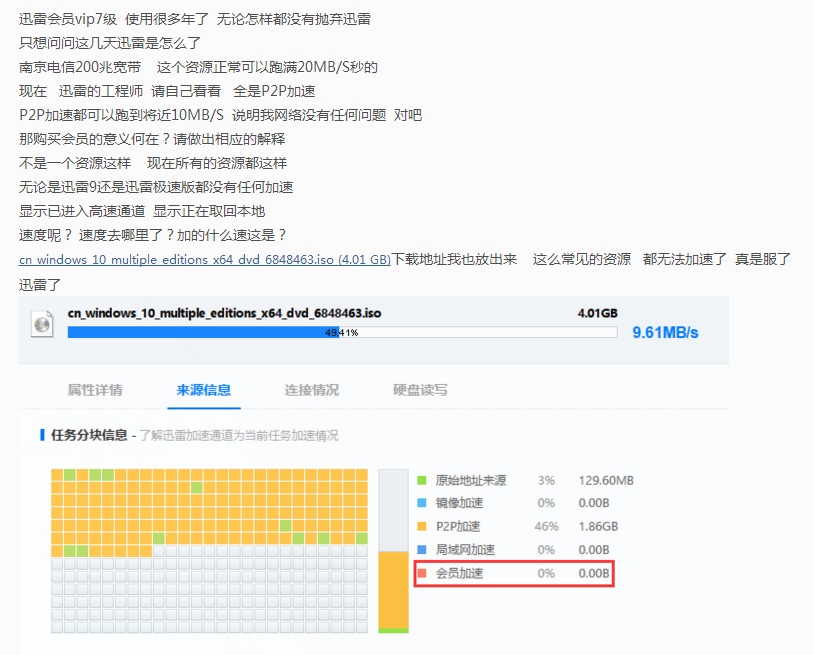 迅雷下载不限速是什么原因,迅雷5.8版本提示迅雷无法正常工作
