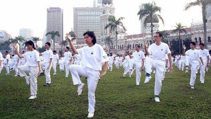 太极拳预防脊柱侧弯,太极拳帮助你走出亚健康