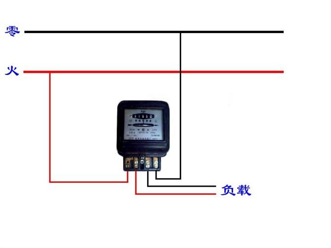 分励脱扣断路器与电表的接线图,断路器线圈与电表接线图